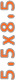 5.5x8.5